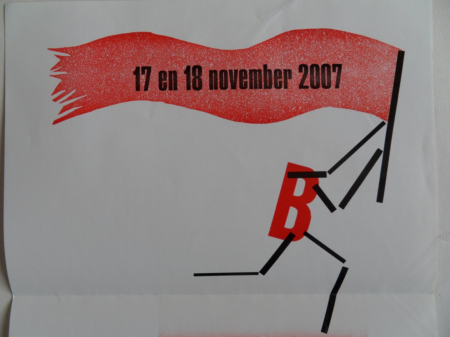 Jong, Frans de (beeld). - 17 en 18 november 2007. - Stichting Drukwerk in de Marge. - Handboekbindersliga - Pieterskerk Leiden.