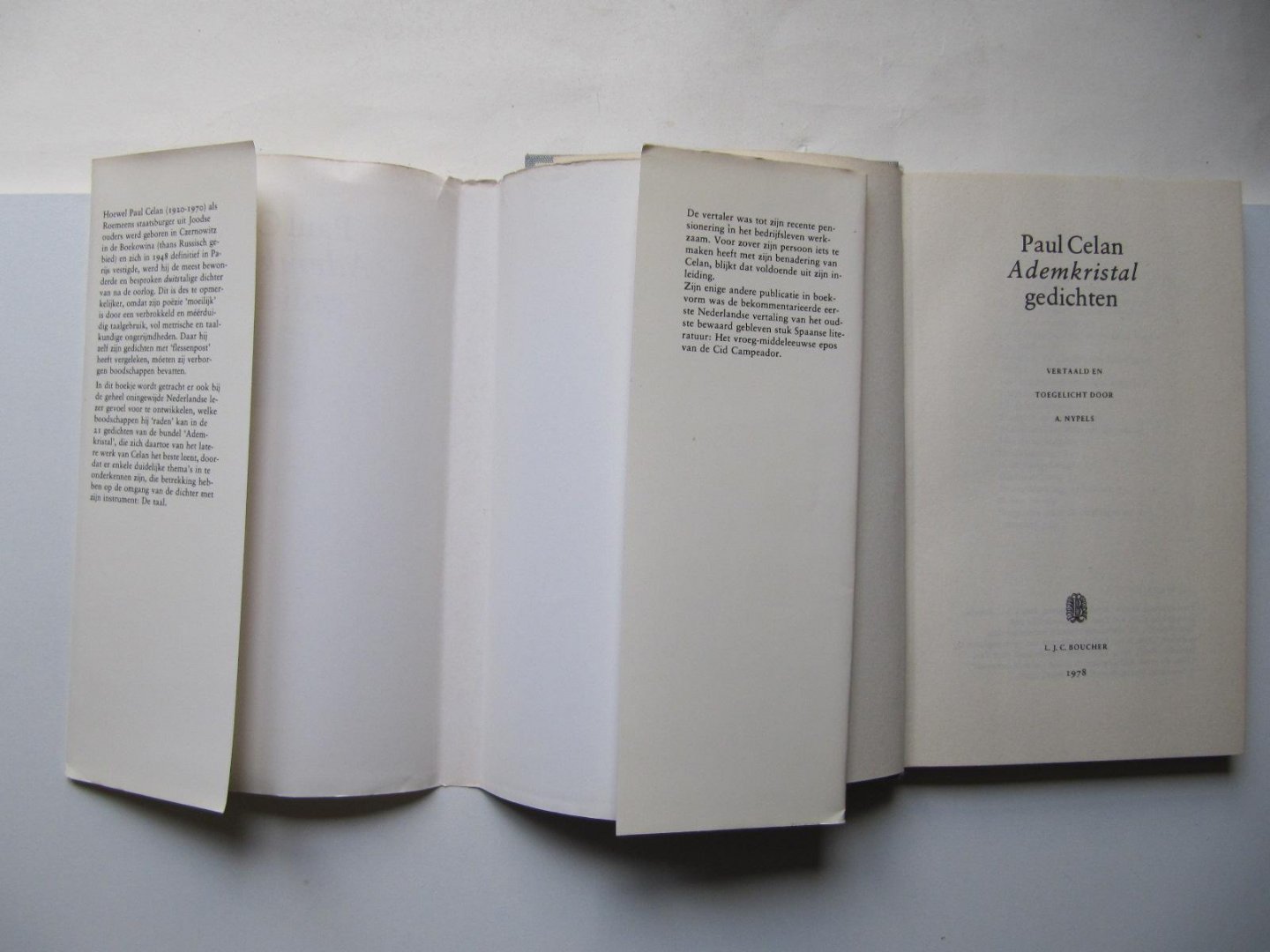 Celan - Ademkristal / druk 1