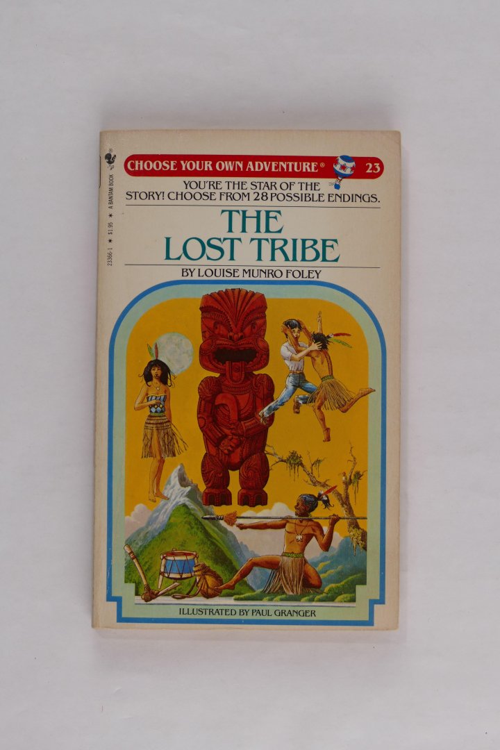 Foley, Louise Munro - The lost tribe (Choose Your Own Adventure, 23)