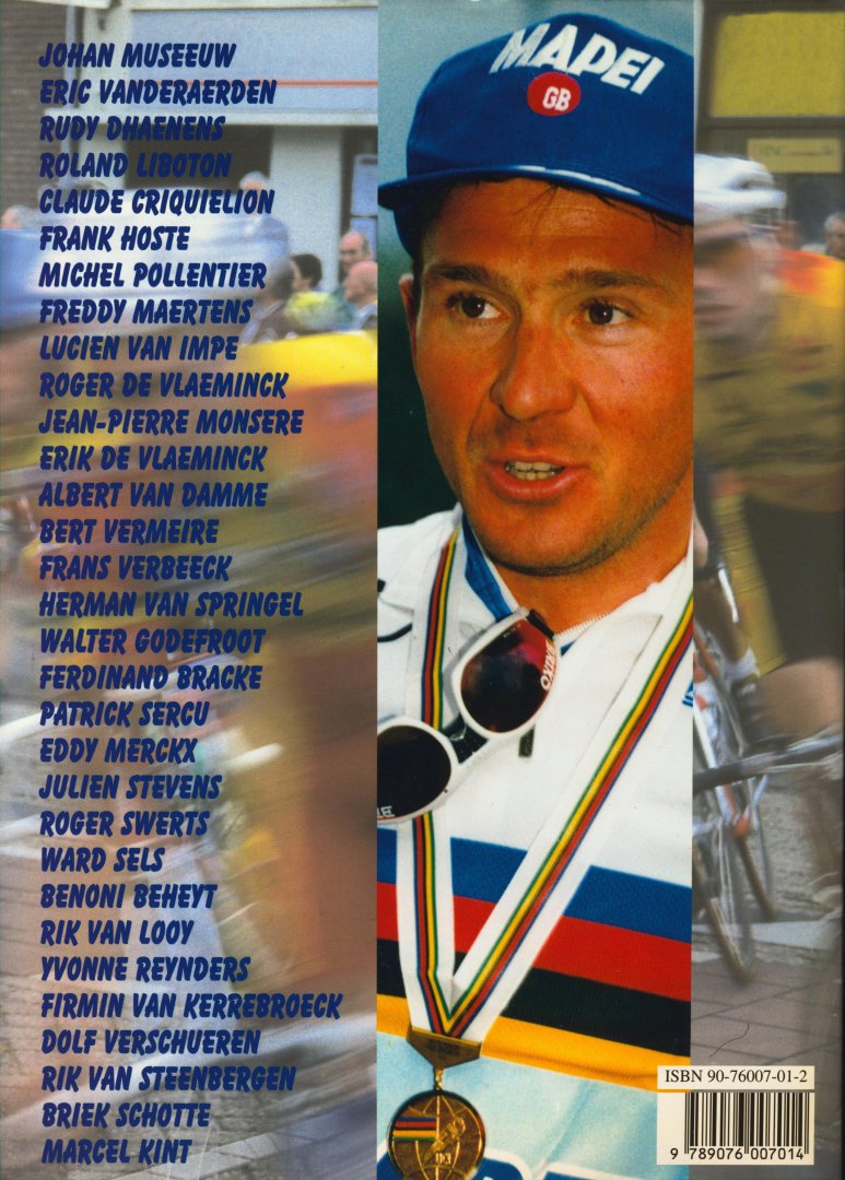 Schepers, Jos - Champions Palmares 1996 Belgische wielrenners.