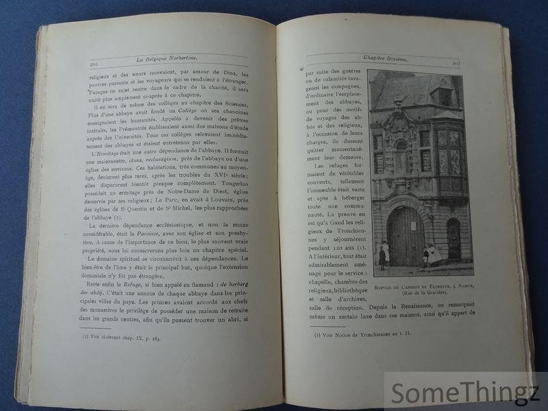 Jansen, J.E. - La Belgique norbertine, ou: L'Ordre de Prémontré en Belgique à travers huit siècles d'existence, 1120-1920