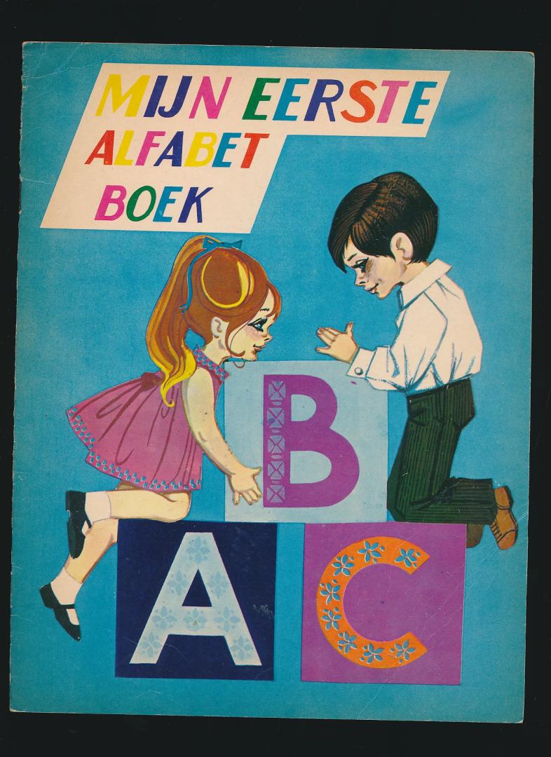onbekend - 2 mooi kinderboekjes. Leren Tellen en Mijn eerste Alfabet boek