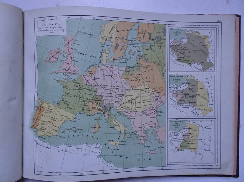Dozy, G.J.. - Historische atlas der algemeene geschiedenis, afbeeldingen en kaarten.