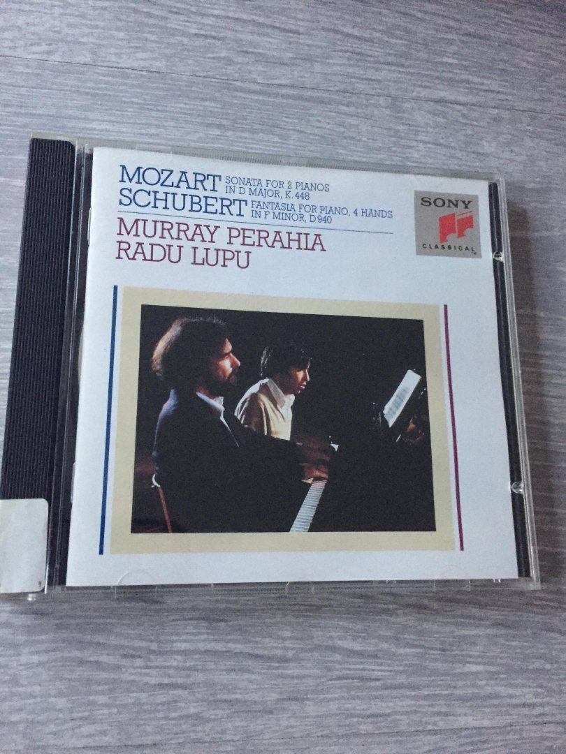 Mozart Schubert - Murray Perahia Radu Lupa