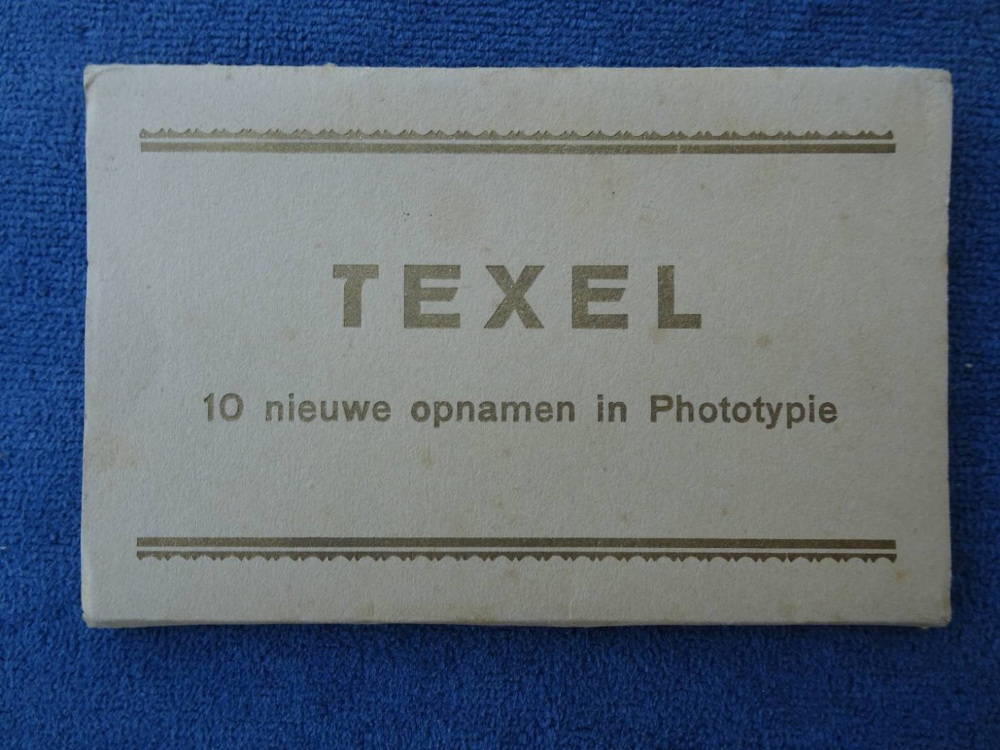 N.n.. - Texel. 10 nieuwe opnamen in phototypie.