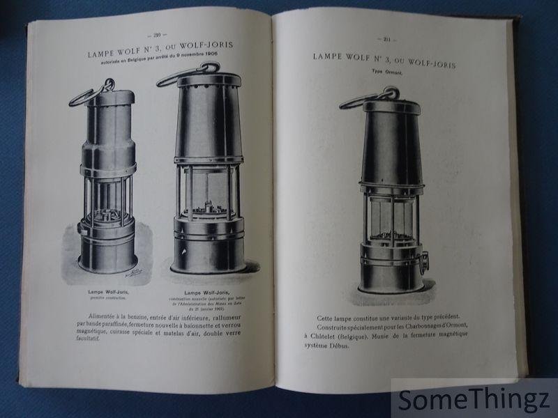 Anon. / H. Joris / Fabrique Liégeoise de lampes de sûreté. - Lampes pour mines. Lampisteries de charbonnage. Fabrique Liégeoise de lampes de sûreté S.A. [2 vols.]