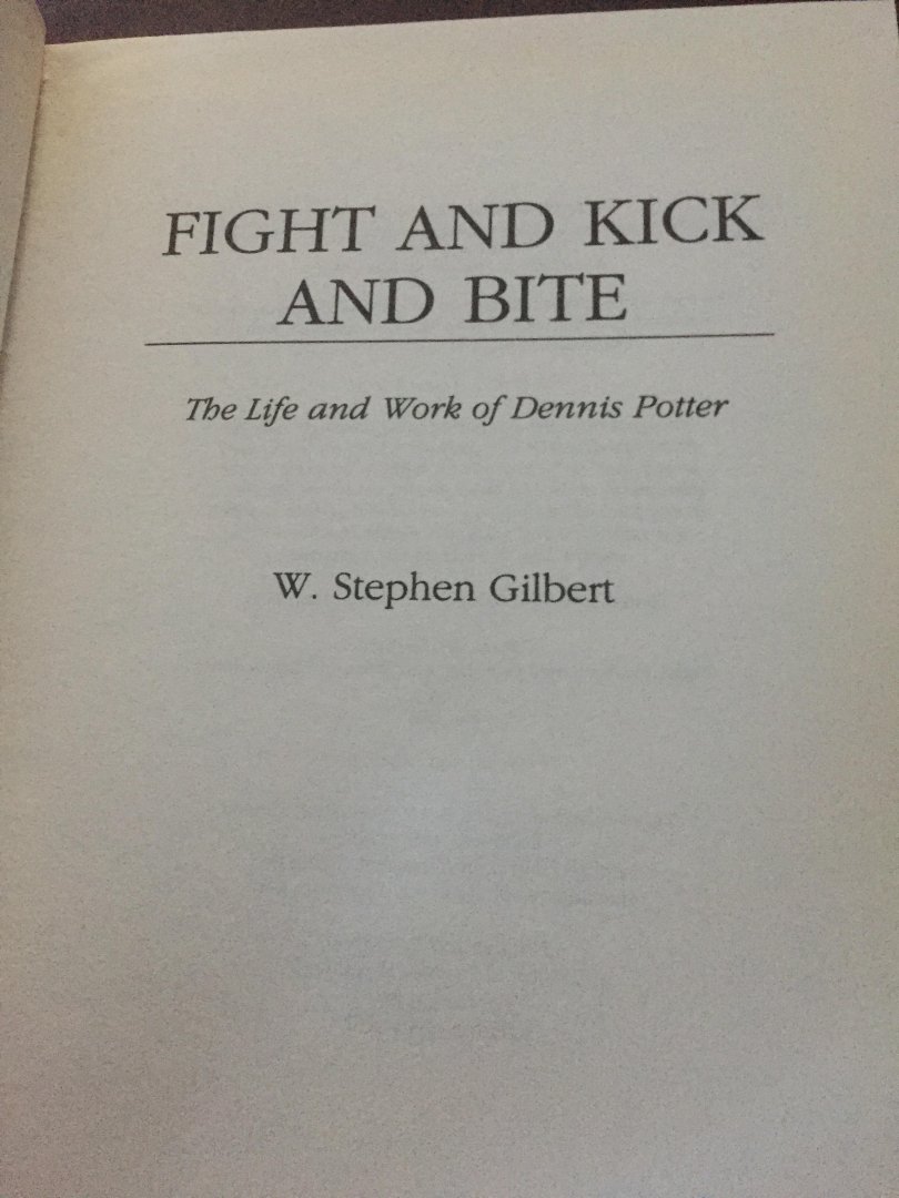 Stephan Gilbert - Flight and kick and bite