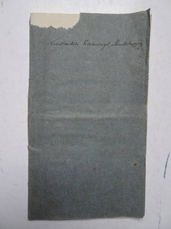 Hurrelbrinck, Abraham Lamberts, Brugmans, P.A., e.a.. - Nederlandsche Verzekerings-Maatschappij voor de Schaden van Overstroomingen, door Dijkbreuken en IJsgangen veroorzaakt.