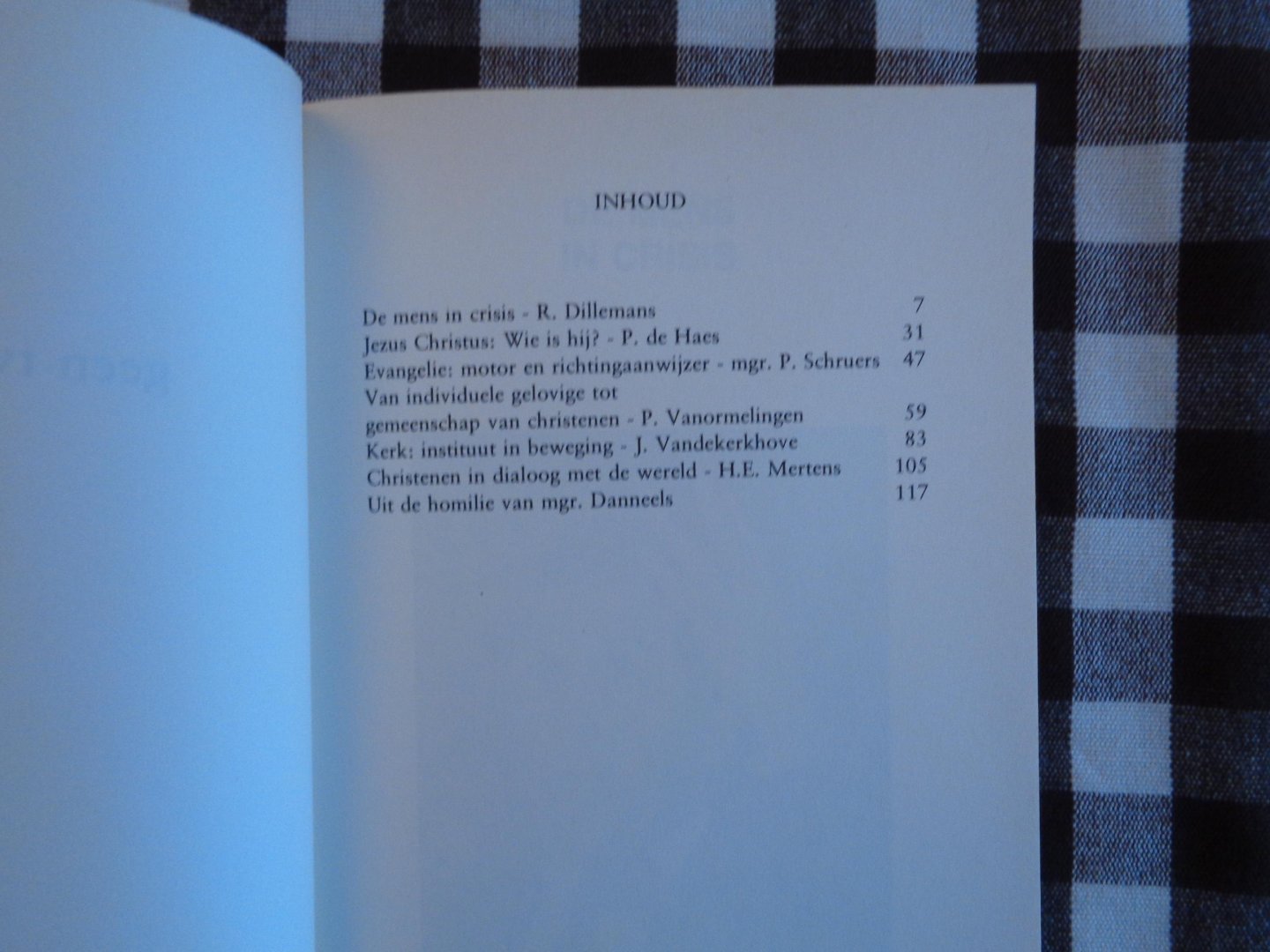 danneels - God is geen tweede verdieping / druk 1