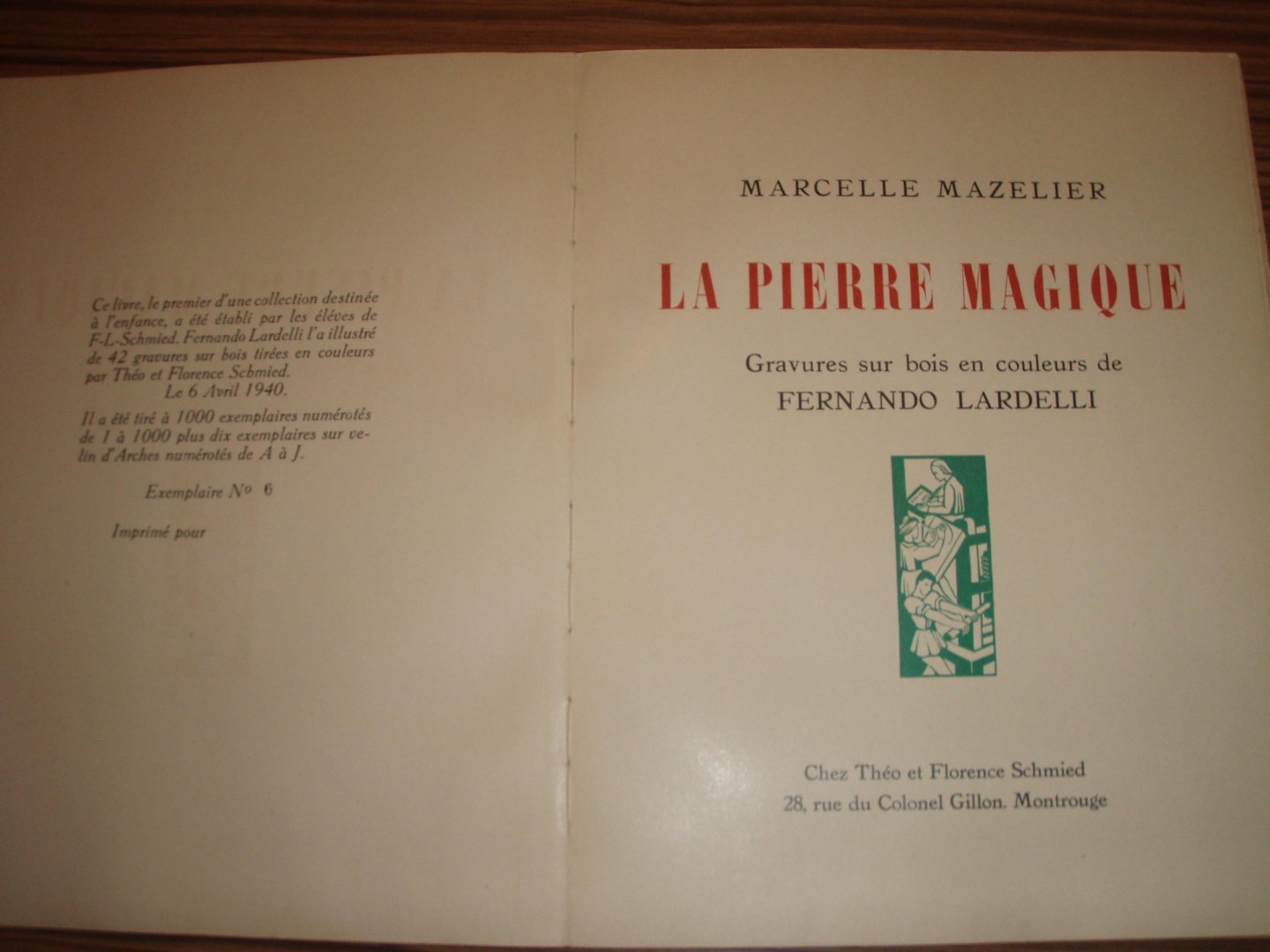 Mazelier, Marcelle - La Pierre Magique