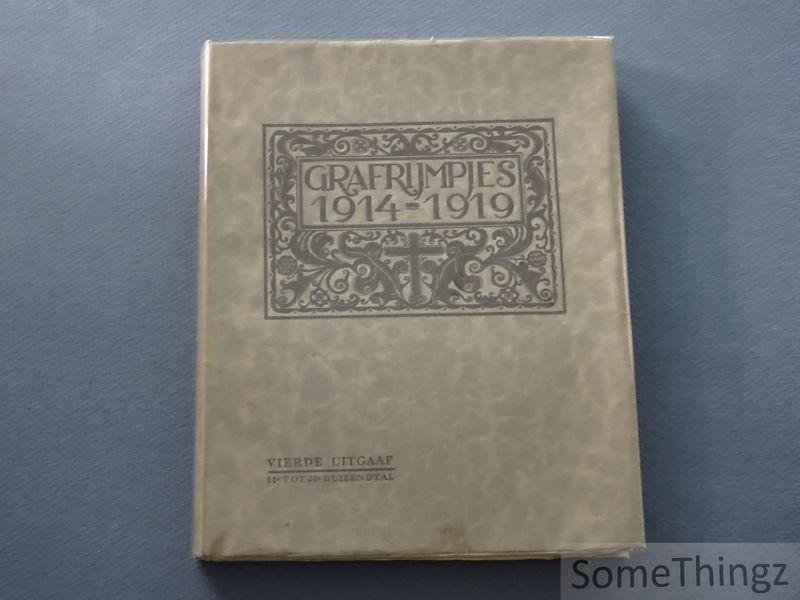 Mortier R.V. gewezen krijgsaalmoezenier. - Grafrijmpjes voor onze gesneuvelde jongens 1914-1919. [Met bijbehorend inlegblad.]