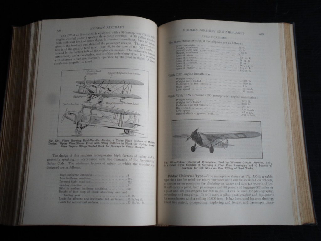Pagé, Major Victor W. - Modern Air Craft, Basic principles construction, Operation repair, Application maintenance
