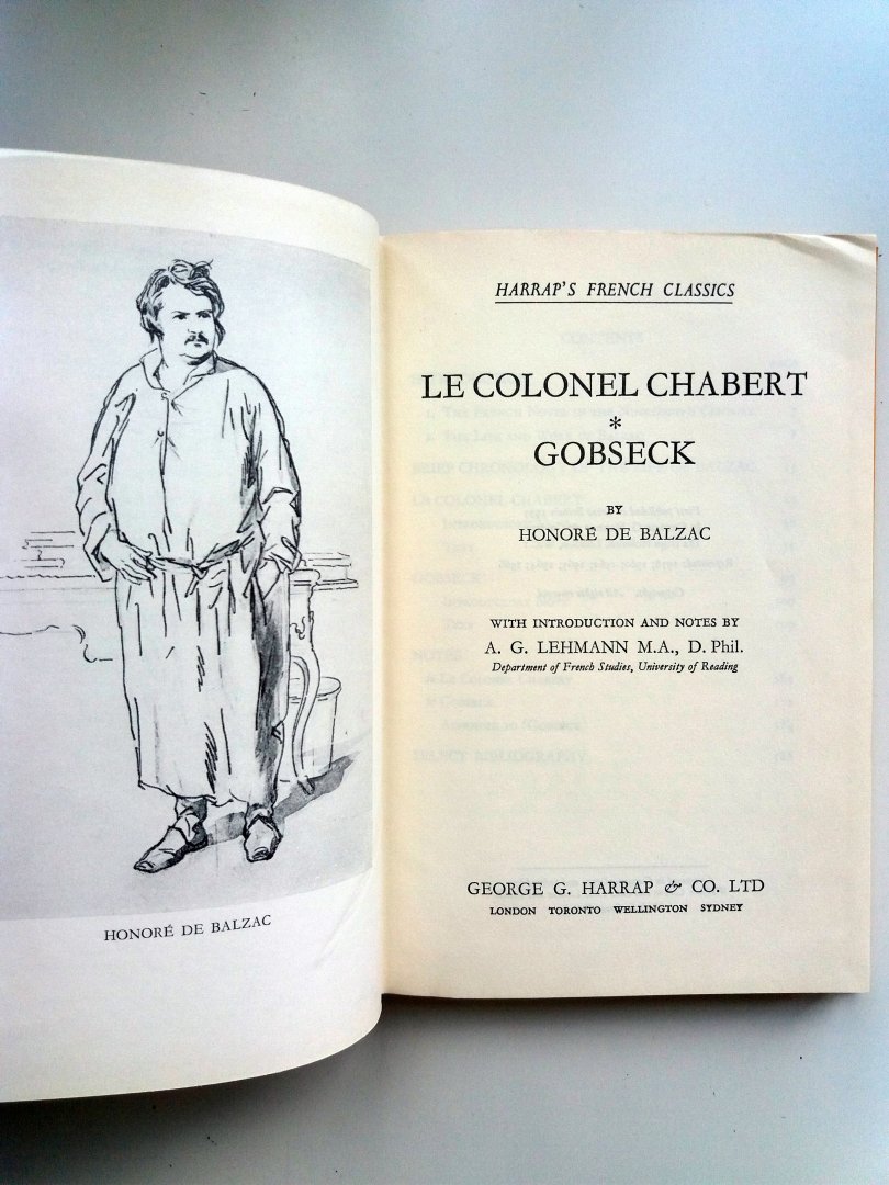 Balzac, Honoré de - Le colonel Chabert / Gobseck (FRANSTALIG)