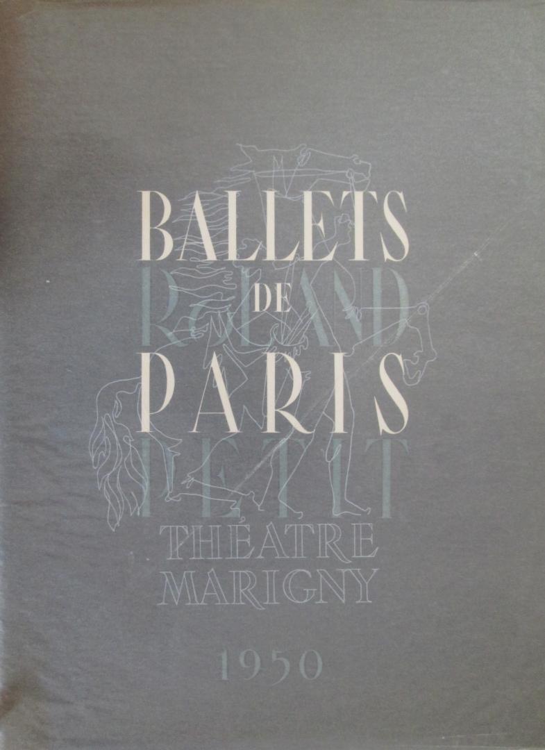 Preface de Jean Anouilh - Ballets de Paris, Theatre Marigny. Ballets de Roland Petit.