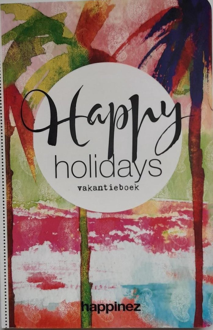 Happy holidays vakantieboek