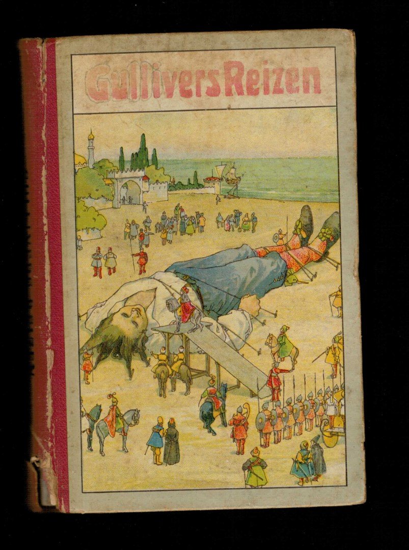 Graaf, Elize de/Swift, Jonathan [naar] - Gullivers Reizen in het land der dwergen en reuzen met gekleurde platen.