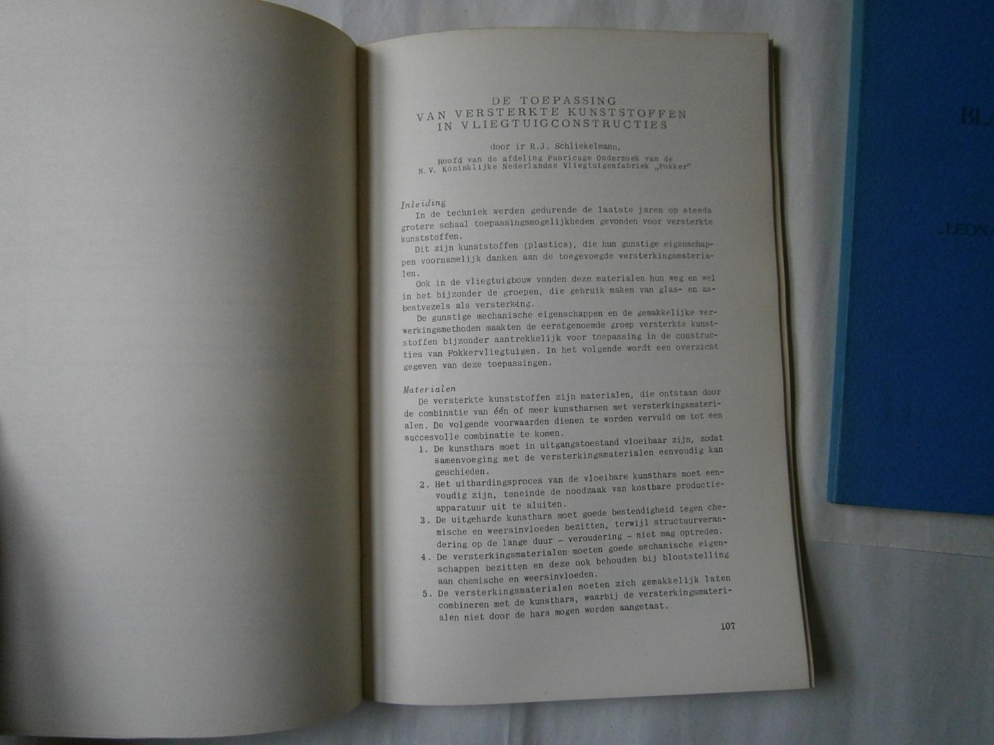 Laak, G.A. ter - Tweede Blauwboek, derde blauwboek