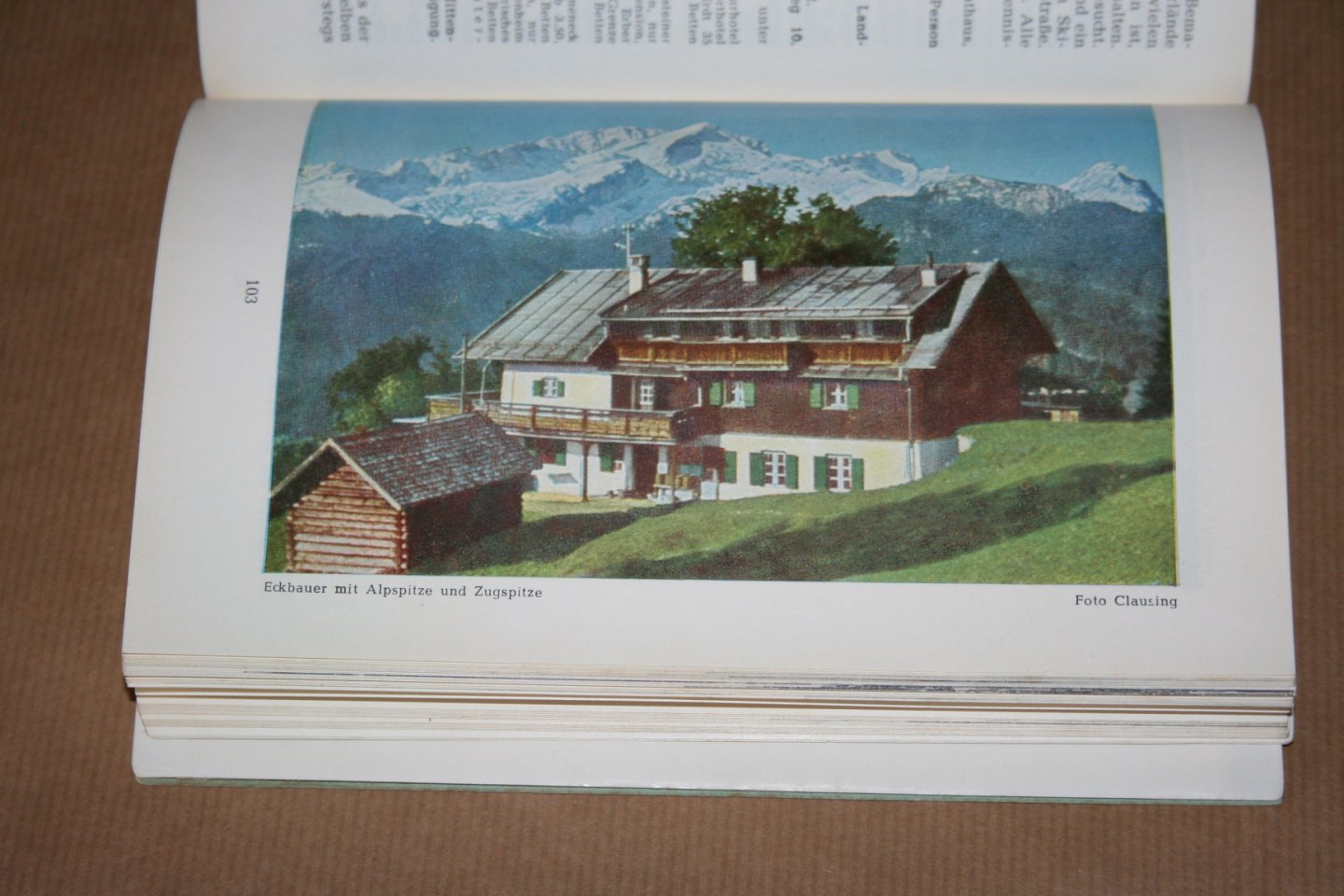 Alois Adam - Führer durch Garmisch-Partenkirchen -- und das Gebiet der Mittenwaldbahn von Innsbruck bis zu den Königschlössern...