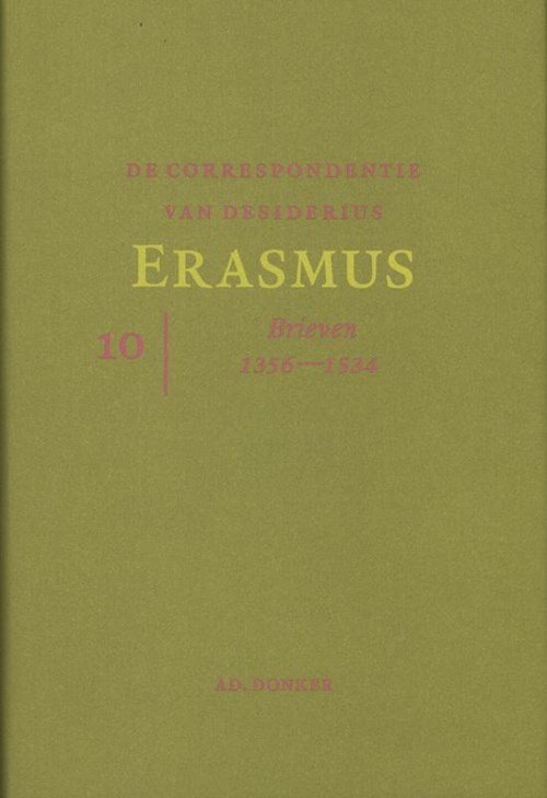 auteur onbekend - De correspondentie van Desiderius Erasmus 10
