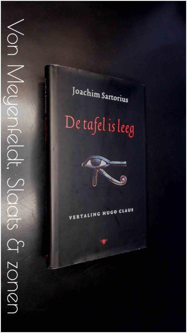 Sartorius, Joachim - De tafel is leeg - Een keuze uit de gedichten