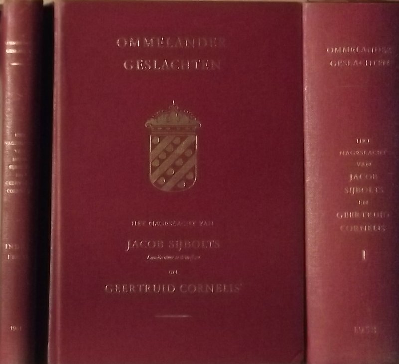 Ritzema van Ikema, K.J. - Ommelander geslachten. Het nageslacht van Jacob Sijbolts, landbouwer te Warffum, en Geertruid Cornelis