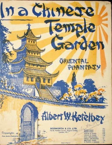 Ketèlbey, Albert: - In a Chinese Temple Garden. Oriental phantasy. Piano solo