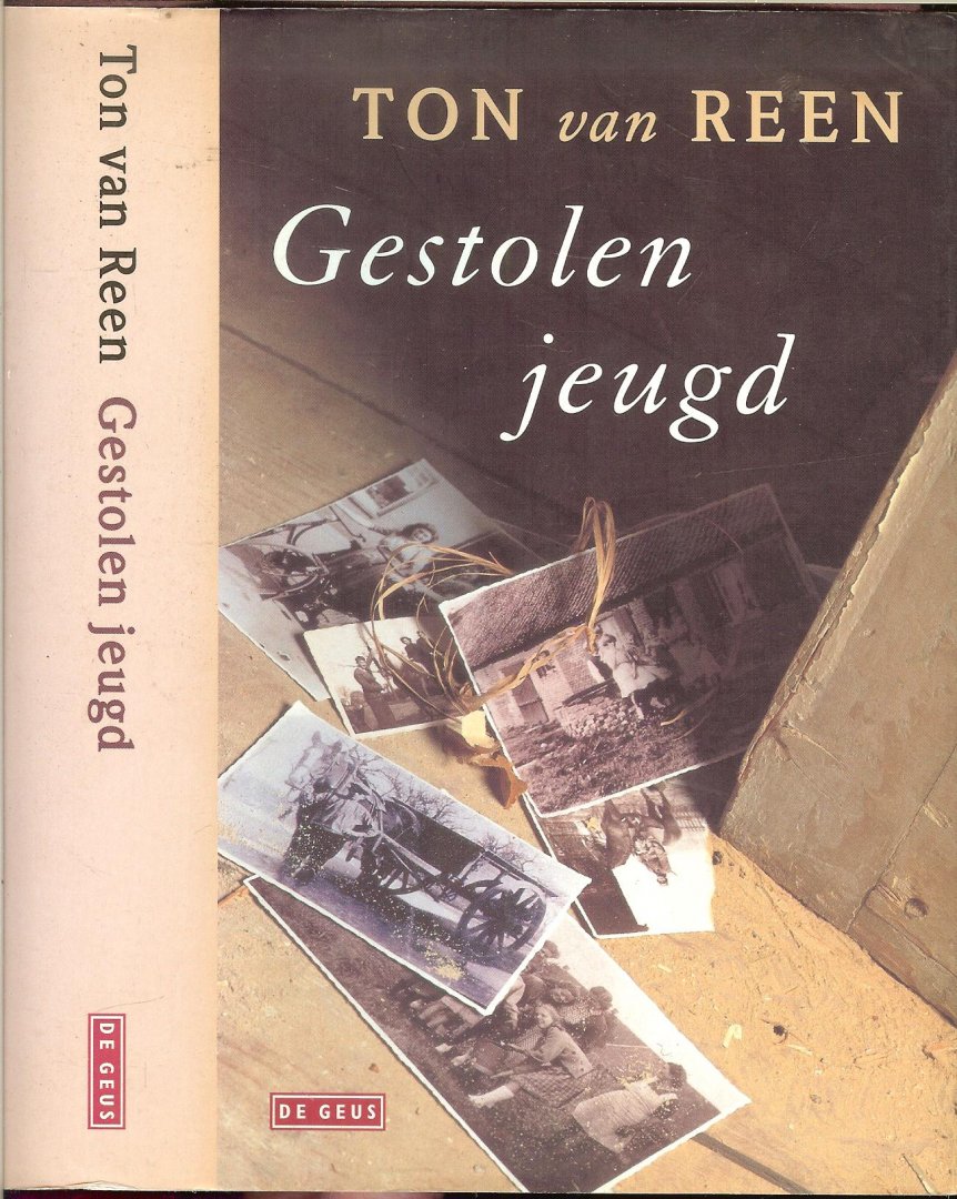 Reen Ton van   Omslagillustratie Gwen Hameleers  ..   Lithografie Twin Type - Gestolen jeugd