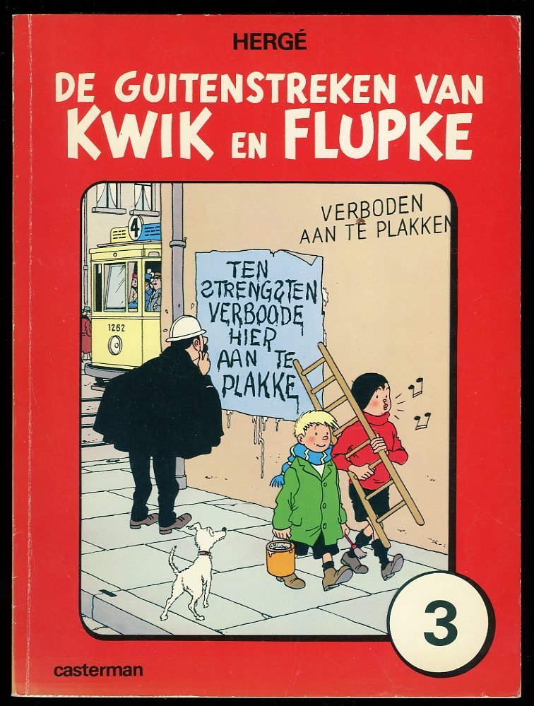 Hergé - De guitenstreken van Kwik en Flupke. Deel 1 t/m 4