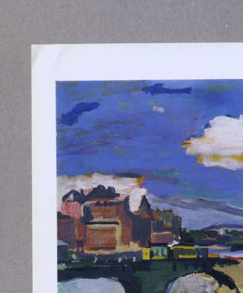 Zimmering, Max (Begleittext) - Dresden Künstler sehen die Stadt. 23 Bilder.