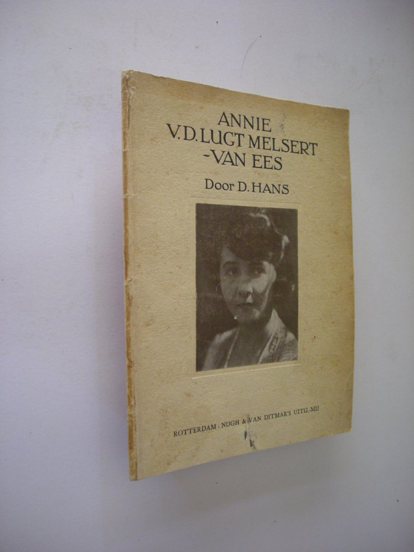 Hans, D. - Annie v.d.Lugt Melsert-van Ees