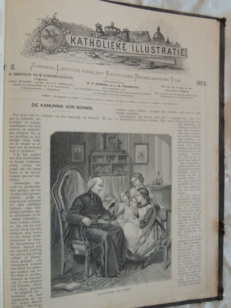 Banning, H.A. - Thompson J.W. - De Katholieke Illustratie. Zondags-Lectuur voor het Katholieke Nederlandsche Volk 1869 - 1870