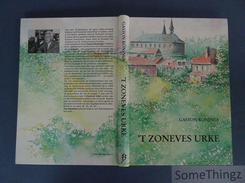 Konings, Gaston. - t Zoneves urke.