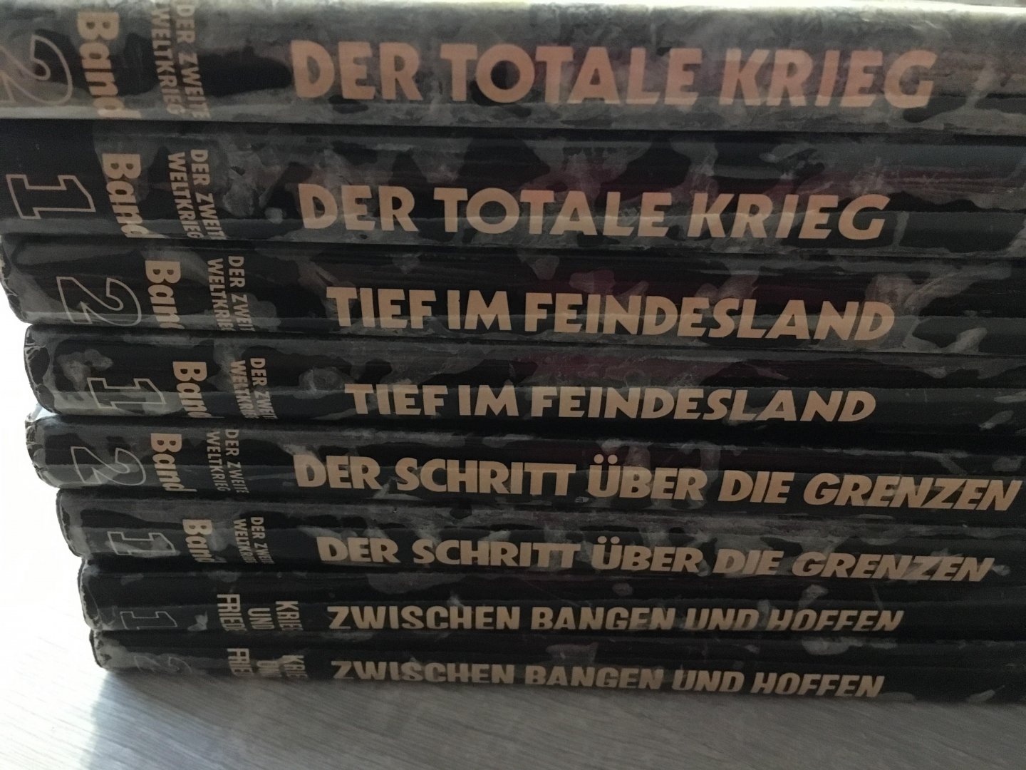 Dokumentation - 8 teilen; Eine Dokumentation in Wort, Bild und Ton; Der Tweite Weltkrieg; Krieg und frieden weltgeschichte Von 1945 bis zur Gegenwart