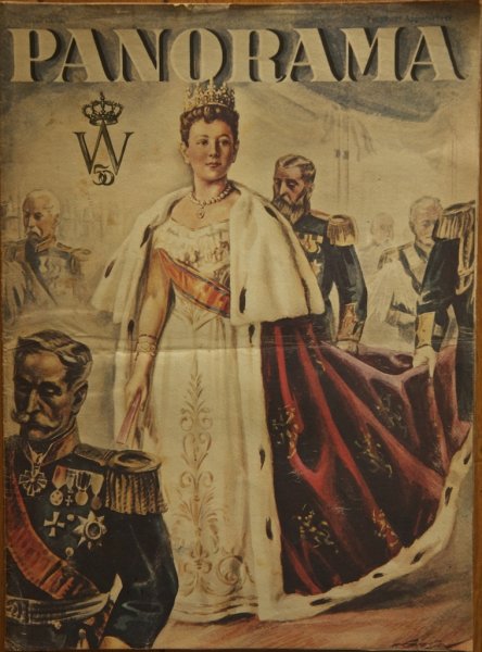 redactie Panorama - Panorama no. 19 - 27 Augustus 1948. Vijftig jaar Koningin Wilhelmina (Troonswisseling)
