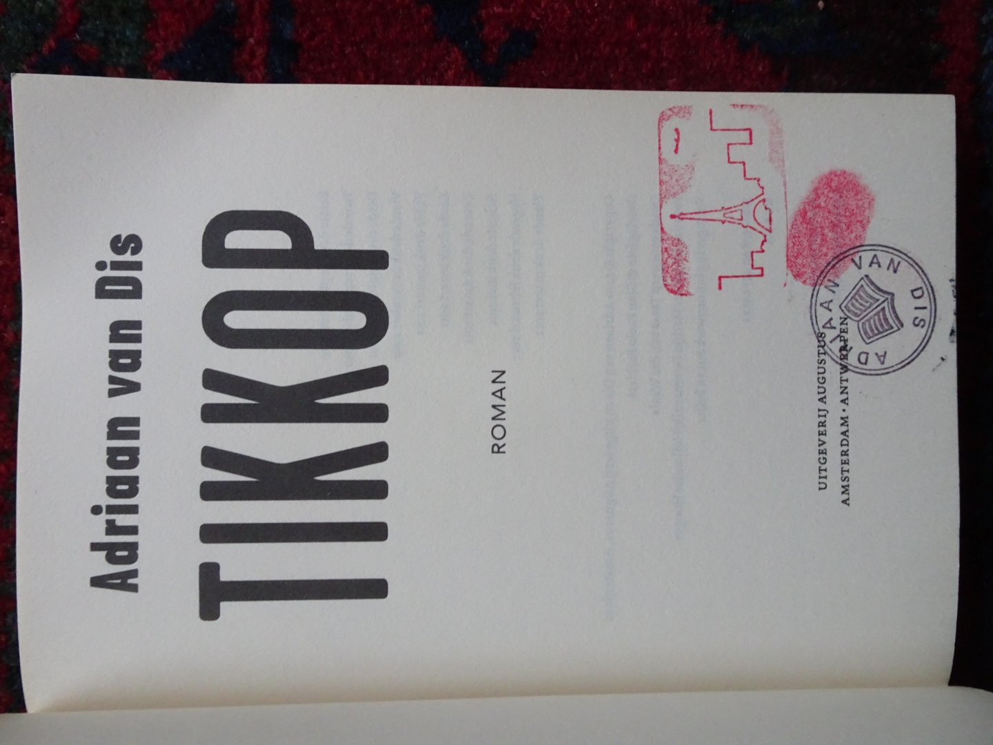 Dis, Adriaan van - TIKKOP