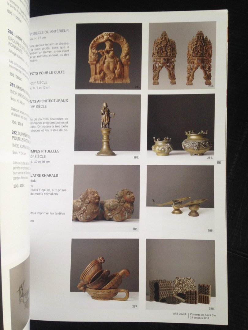 Catalogus Cornette de Saint Cyr - Art d’Asie