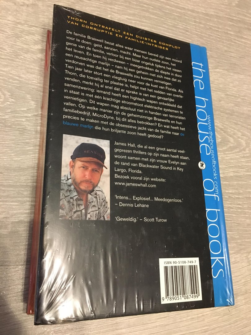 James Hall - De blauwe marlijn, NIEUW