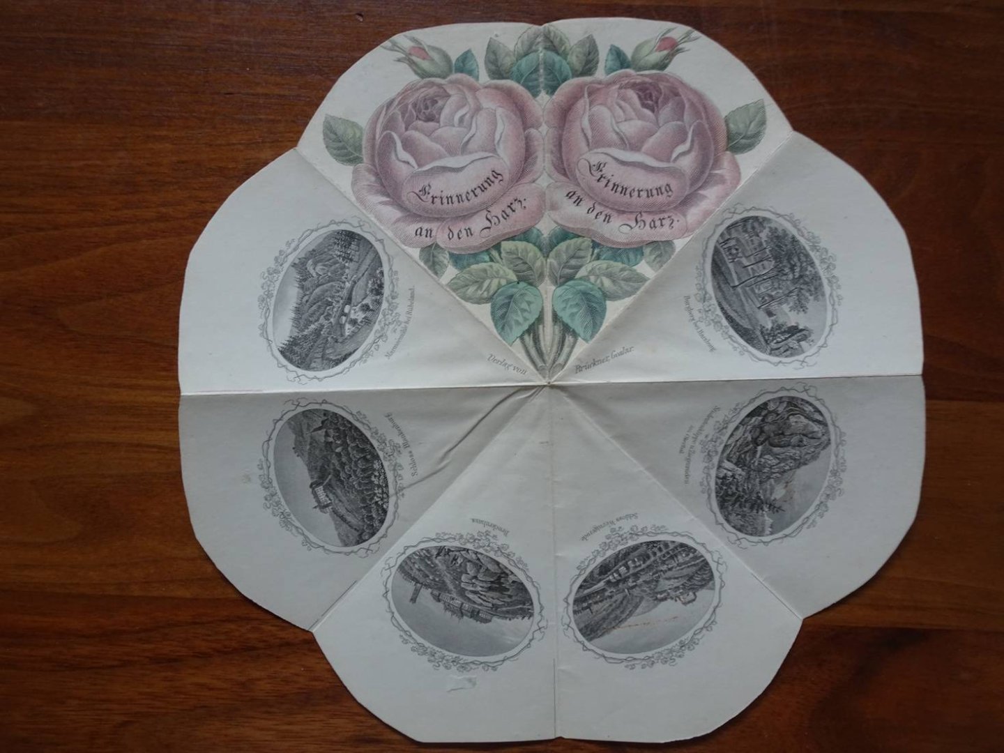 Verlag von Brückner Goslar. - Erinnerung an den Harz.