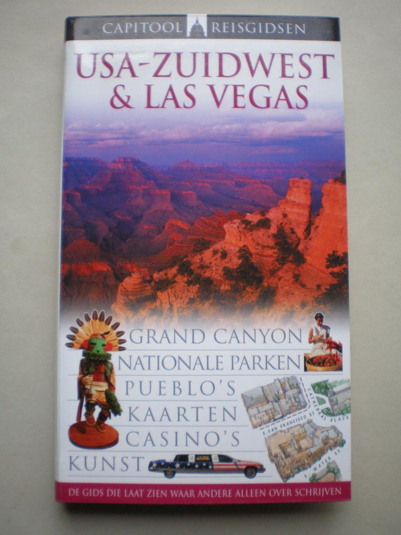Diverse auteurs - USA-Zuidwest & Las Vegas  Capitool Reisgidsen
