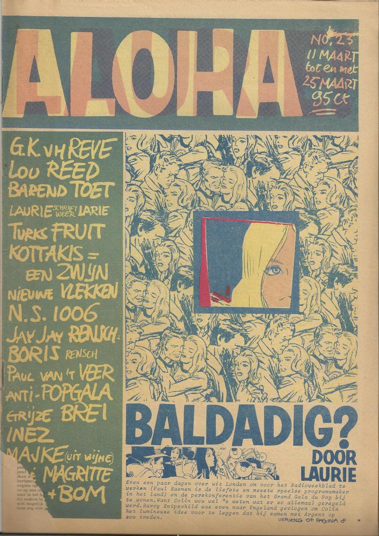 Het Keyzer-syndicaat - Aloha 23, 10 maart 1973