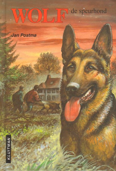 Postma, Jan - Wolf, De Speurhond 111 pag. hardcover, gave staat