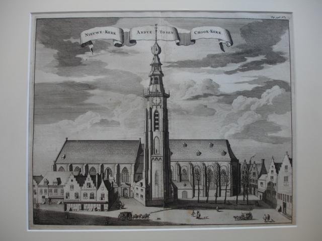 Middelburg.. - Nieuwe-Kerk. - Abdye Toren. - Choor-Kerk.