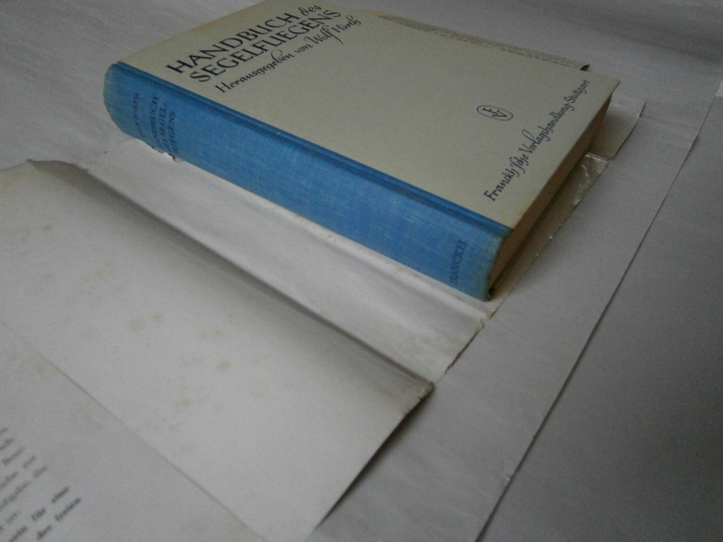 Hirth, Wolf - Handbuch der Segelfliegens