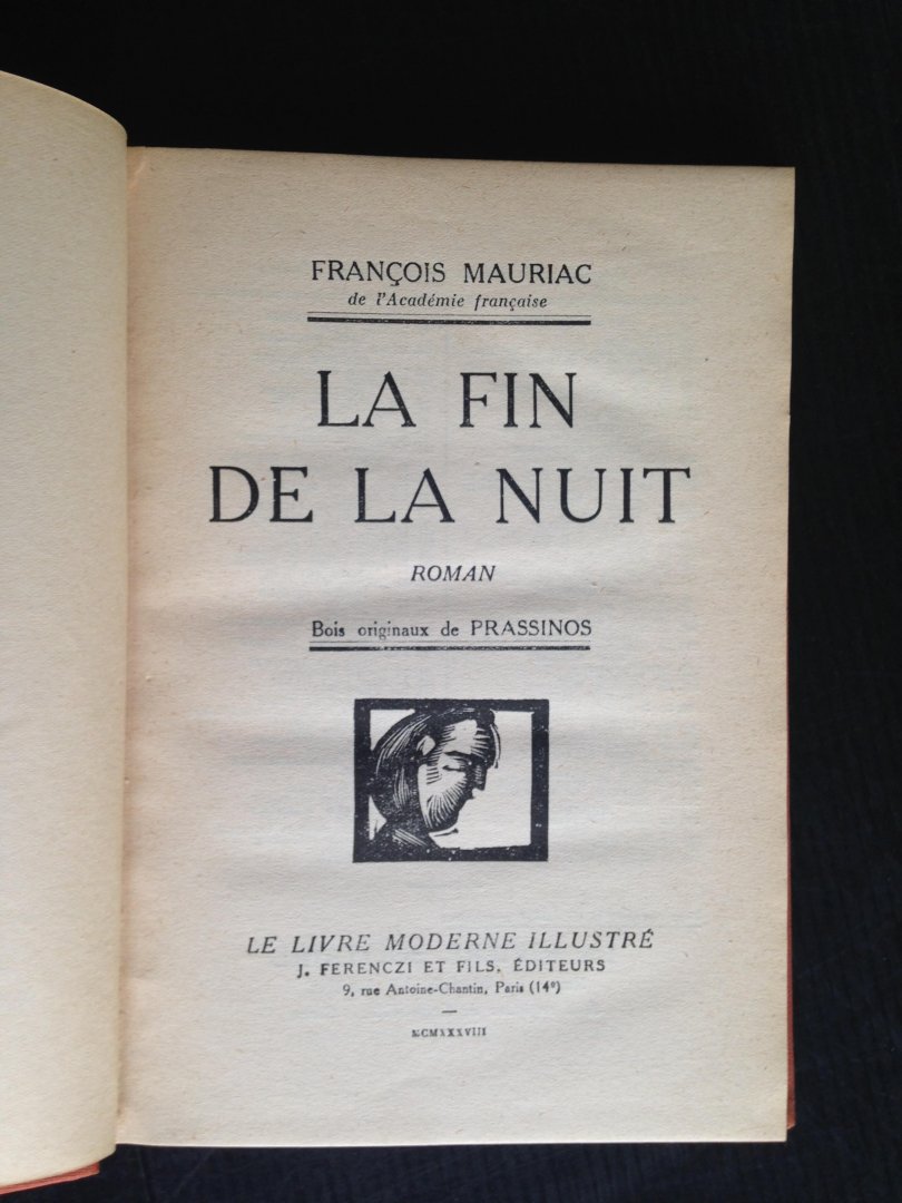 Mauriac, Francois - La Fin de la Nuit