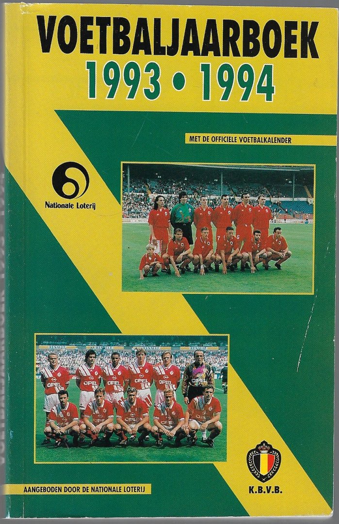 De Veene, Carlos en Hereng, Phillipe - K.B.V.B. Voetbaljaarboek 1993-1994