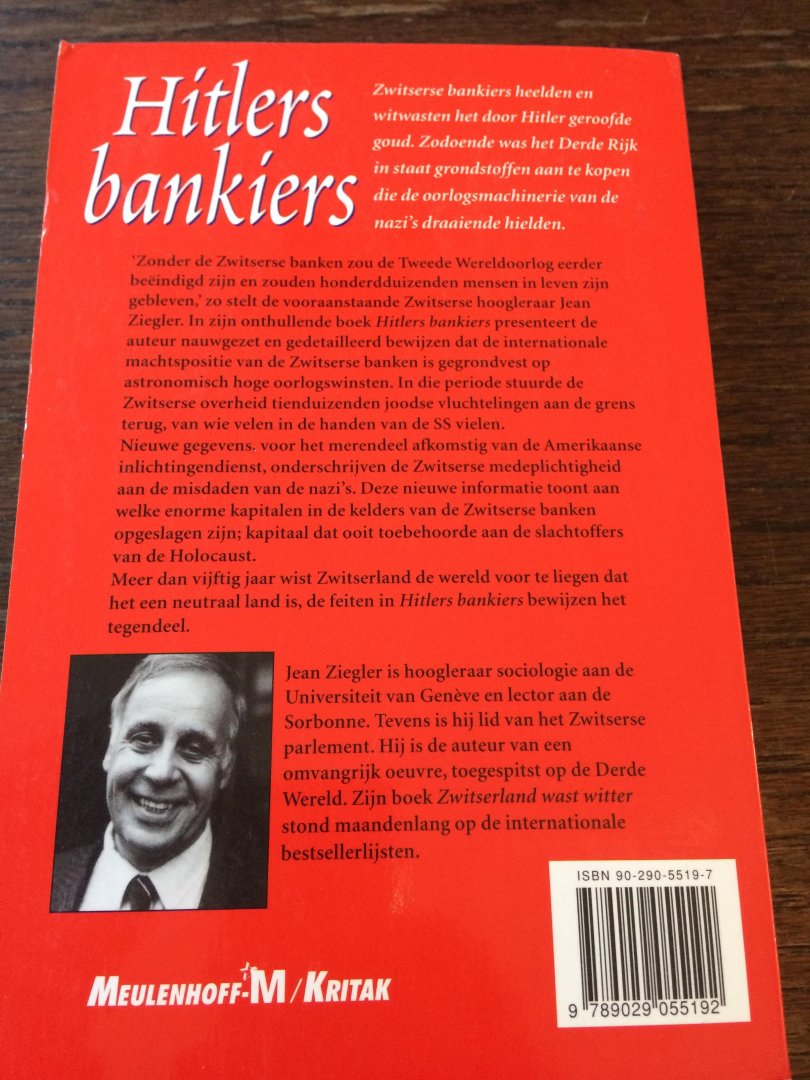 Ziegler, J. - Hitlers bankiers