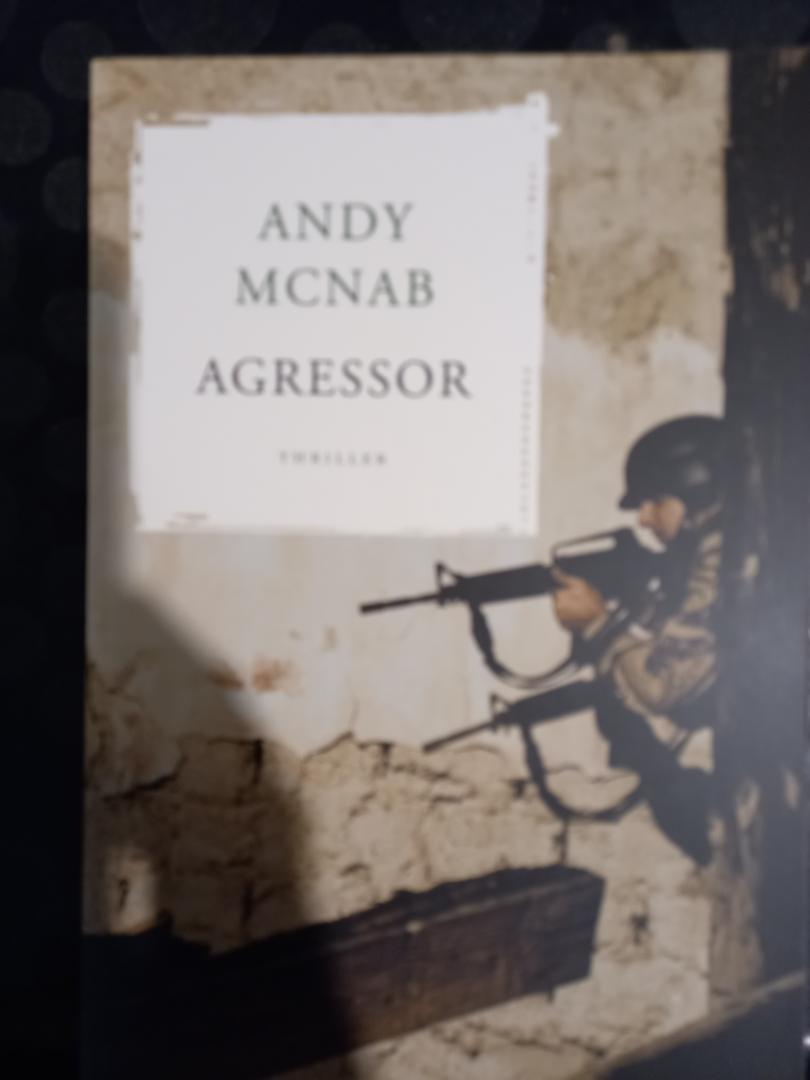 McNab e.a., Andy - 8 Thrillers in cassette, o.a. Agressor van Andy McNab