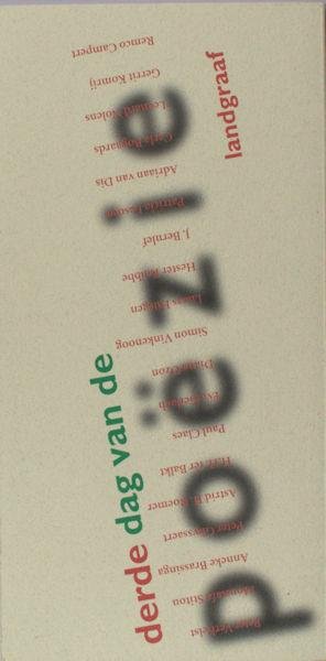 Verhelst, Peter e.a. - Derde dag van de poëzie.