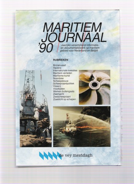 de jong, menso ( eindredactie ) - maritiem journaal ,90