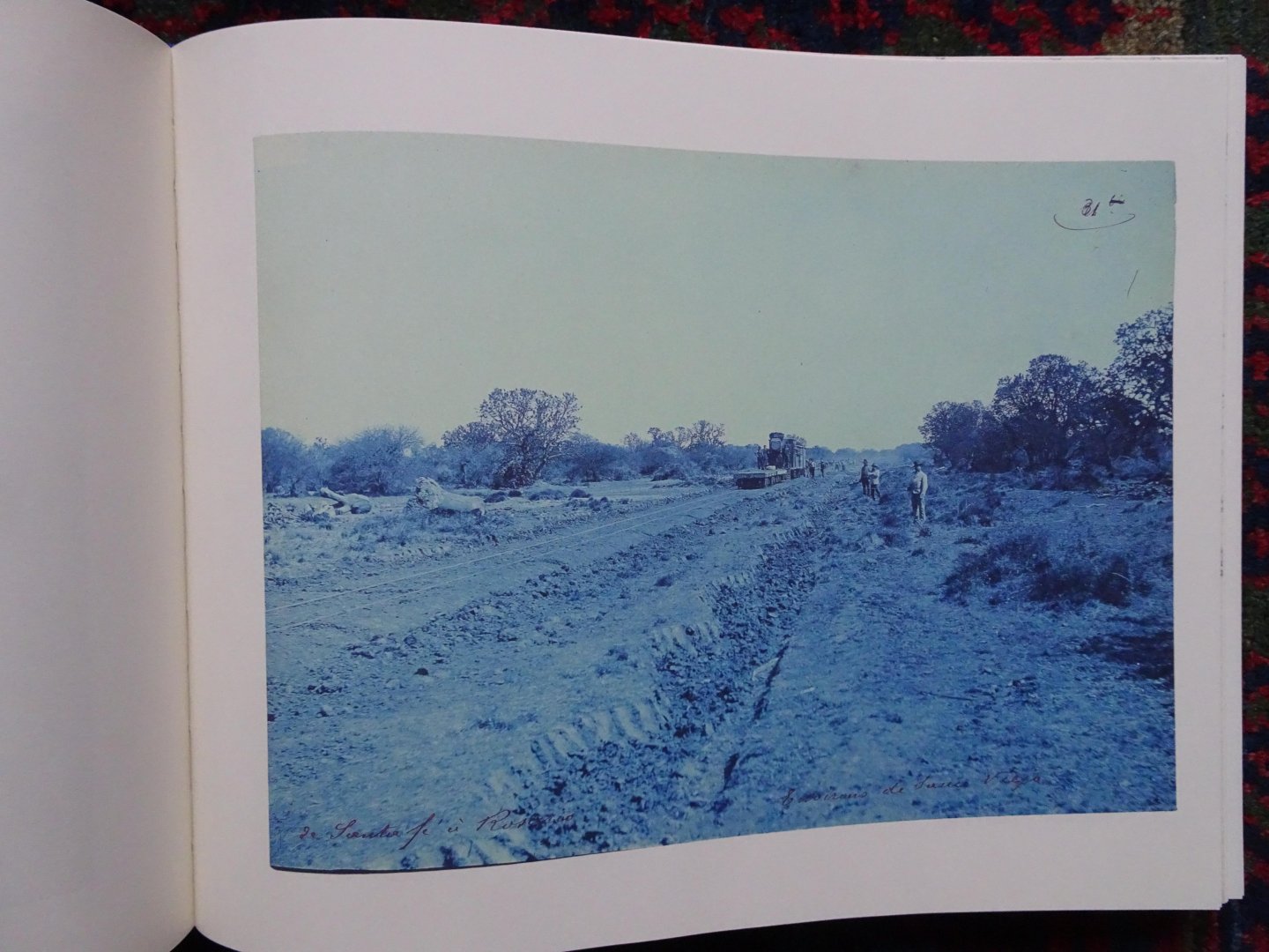 Poulet, Georges - AURORA ARGENTINA Von Santa Fé nach Tucumán. Cyanotypien / Cyanotypes 1890-1894 / Santa Fé tot Tucumán 1890-1894